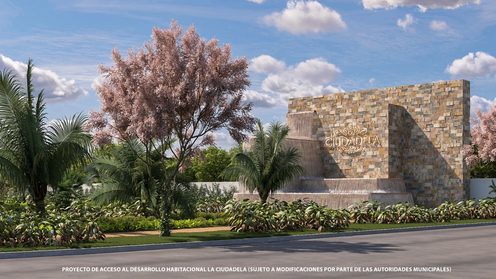 Acceso de La Ciudadela Cancún